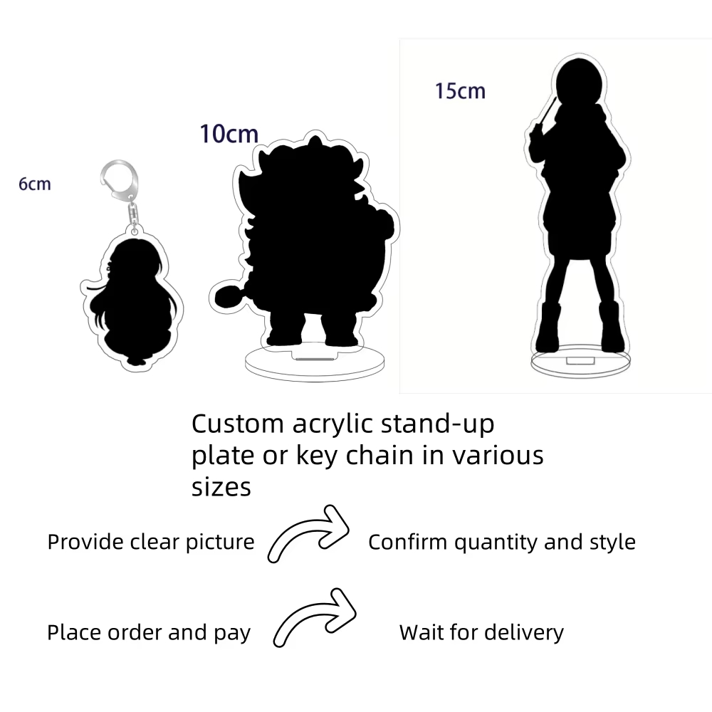 Figma Stand Set - Personalizowany, nieregularny stojak na figurki z