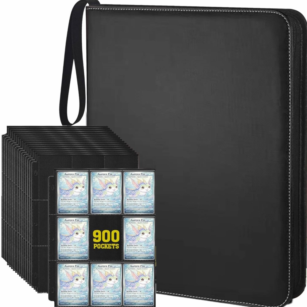 Card Penny Sleeve - Album na karty z 900 kieszeniami,