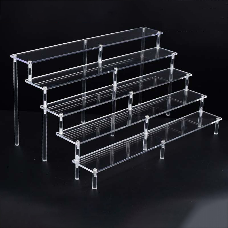 Przezroczysty 1-poziomowy akry – Pop Display Shelf recenzja i cena