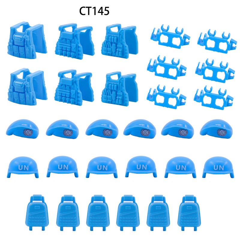 Siły stabilizujące ONZ Beret k – Lego Minifigure Holder recenzja i cena