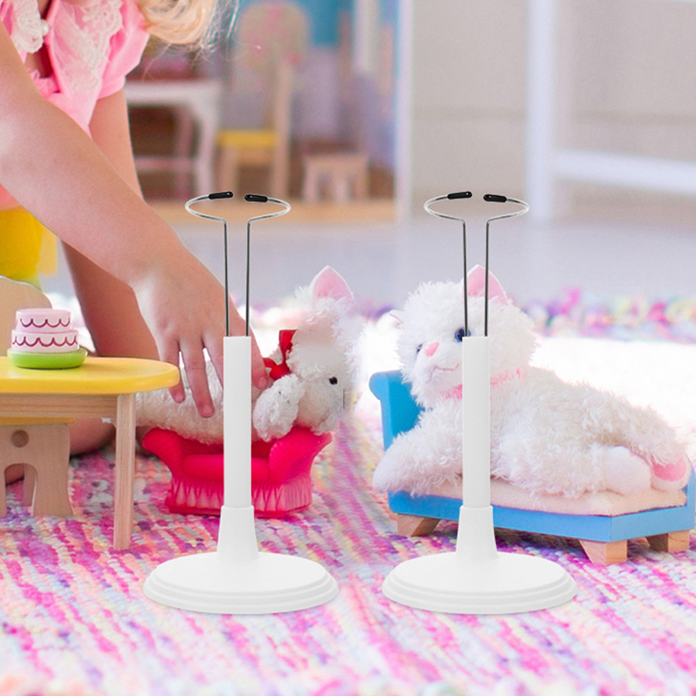 3 sztuki białych regulowanych  – Action Figure Stand recenzja i cena