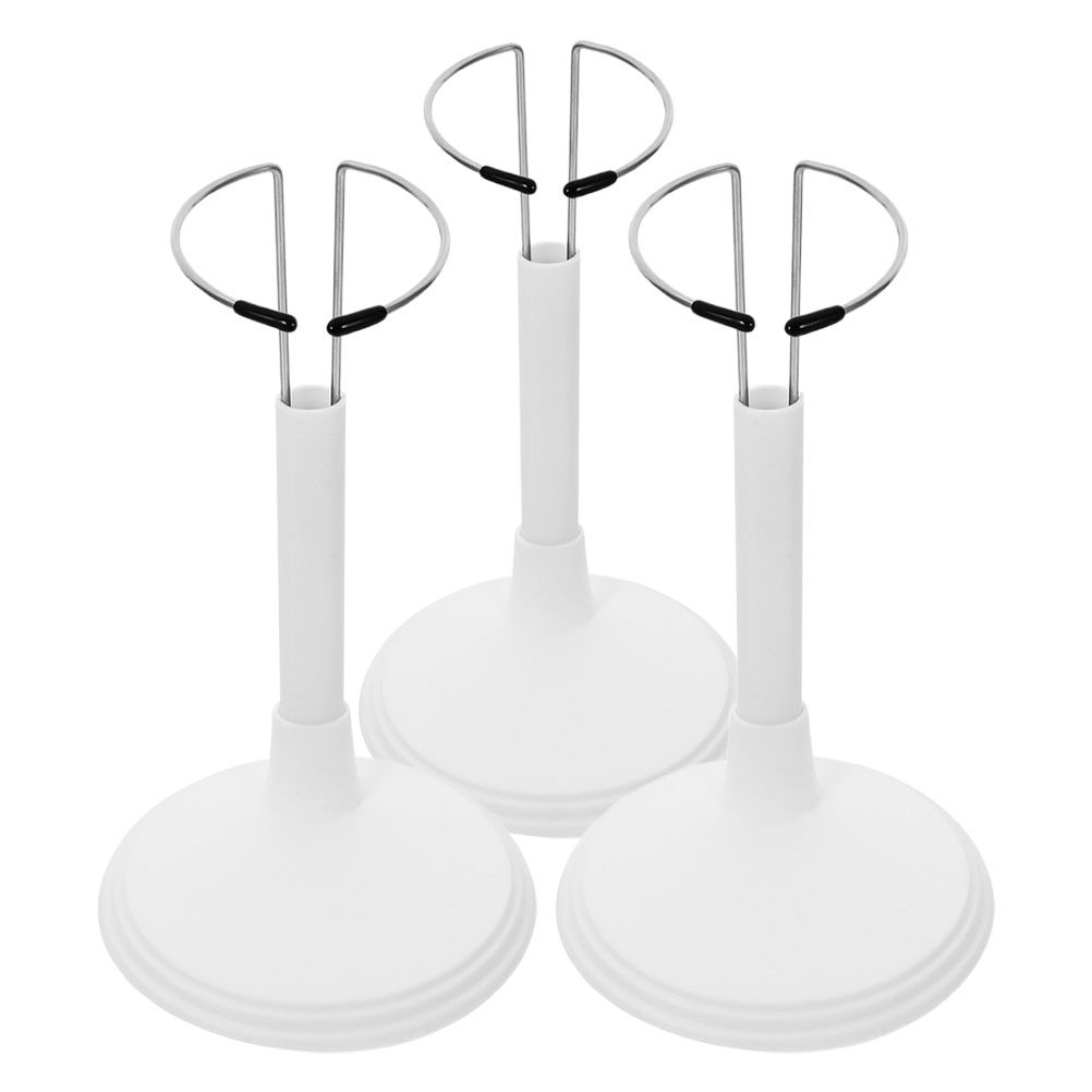 3 sztuki białych regulowanych  – Action Figure Stand recenzja i cena